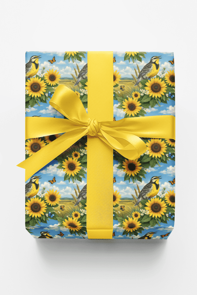 Kansas Flora & Fauna - London Penny Gift Wrap