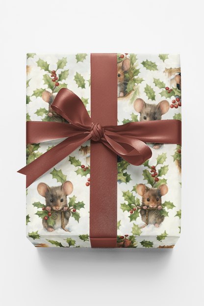 Winter Woodland Mice