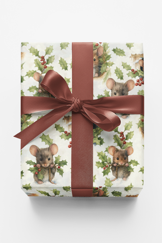 Winter Woodland Mice