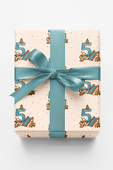 High Five at Five - London Penny Gift Wrap