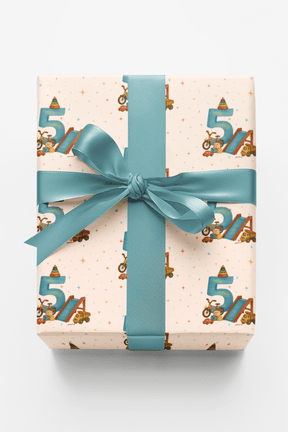 High Five at Five - London Penny Gift Wrap