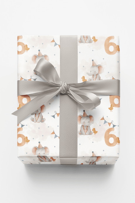 Hooray, I’m Six Today! - London Penny Gift Wrap