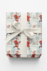 Cardio Claus - London Penny Gift Wrap