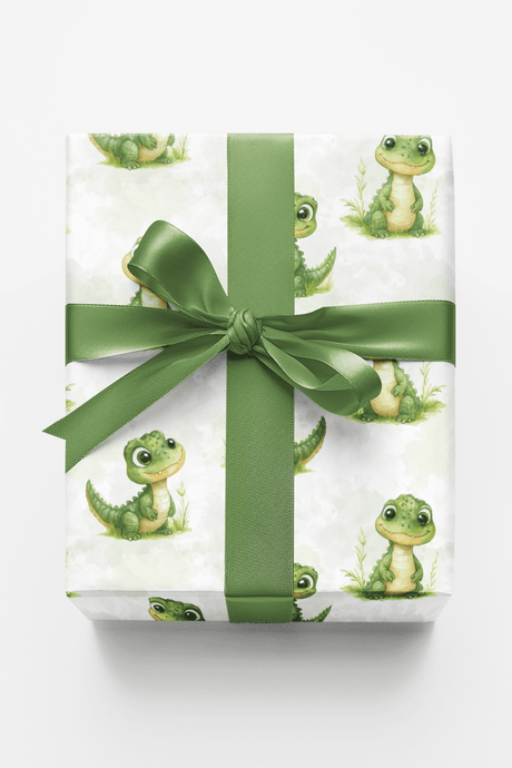 Little Gator Smiles - London Penny Gift Wrap