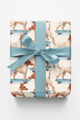 Skater Terrier Style - London Penny Gift Wrap