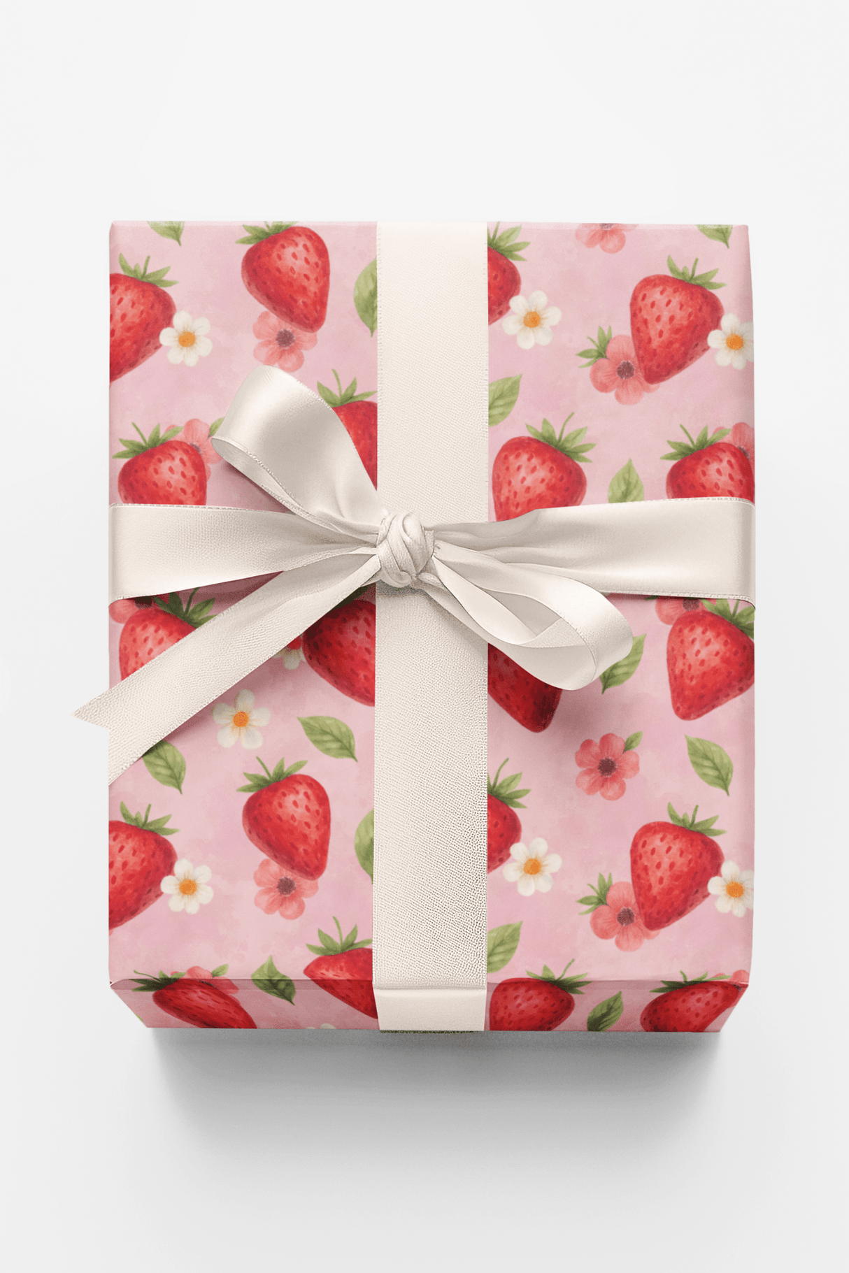 Sweet Strawberries - London Penny Gift Wrap