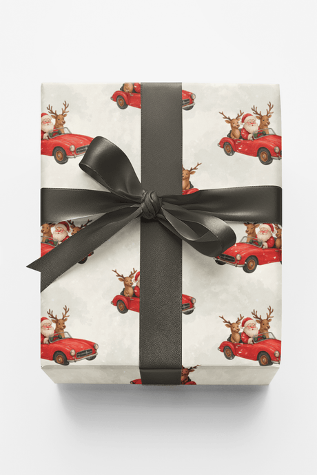 Santa’s Convertible Christmas - London Penny Gift Wrap