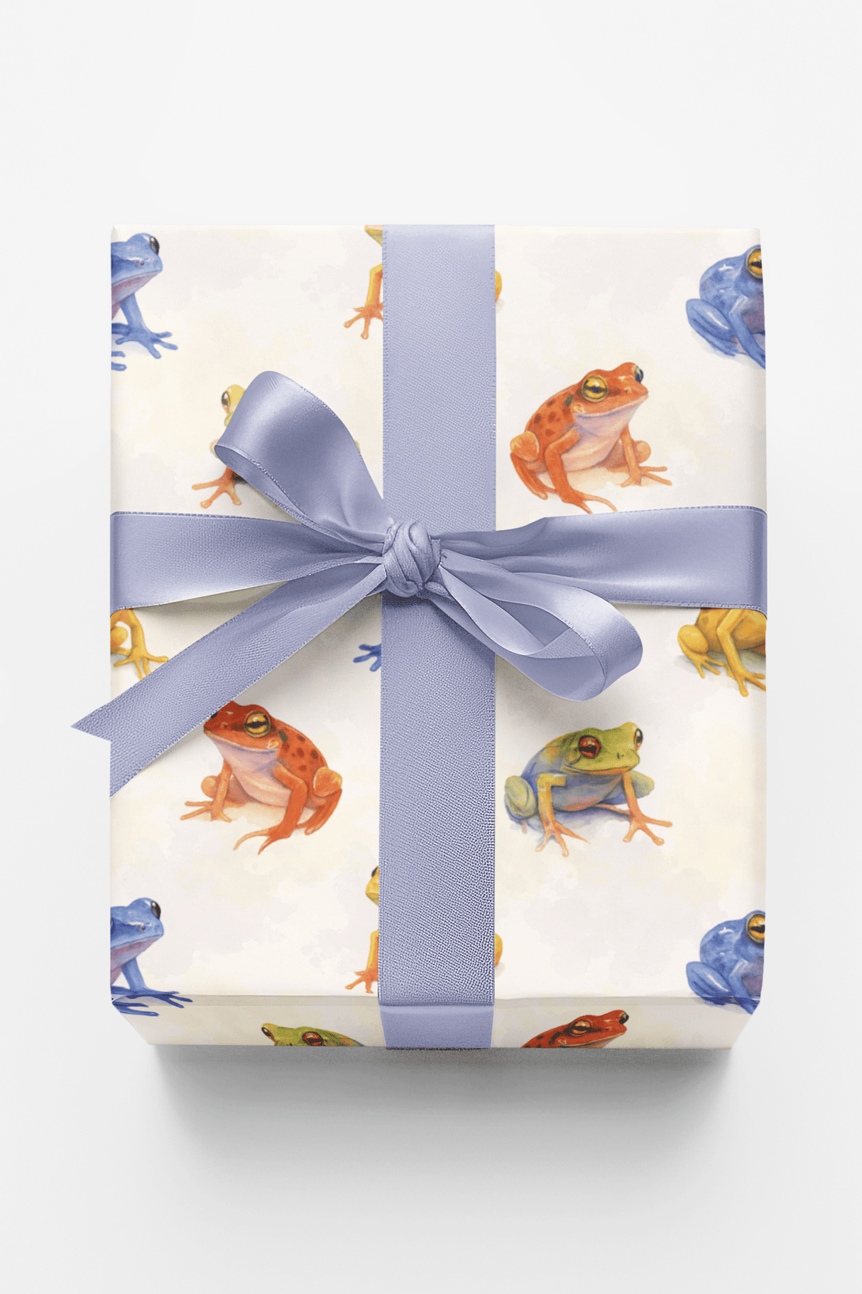 Frogs in Bloom - London Penny Gift Wrap