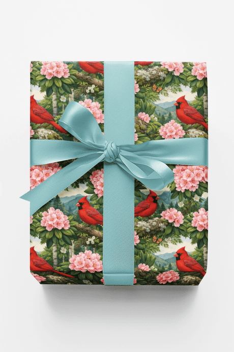 West Virginia Flora & Fauna - London Penny Gift Wrap