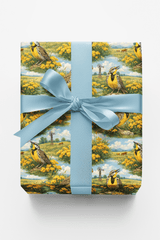 Nebraska Flora & Fauna - London Penny Gift Wrap