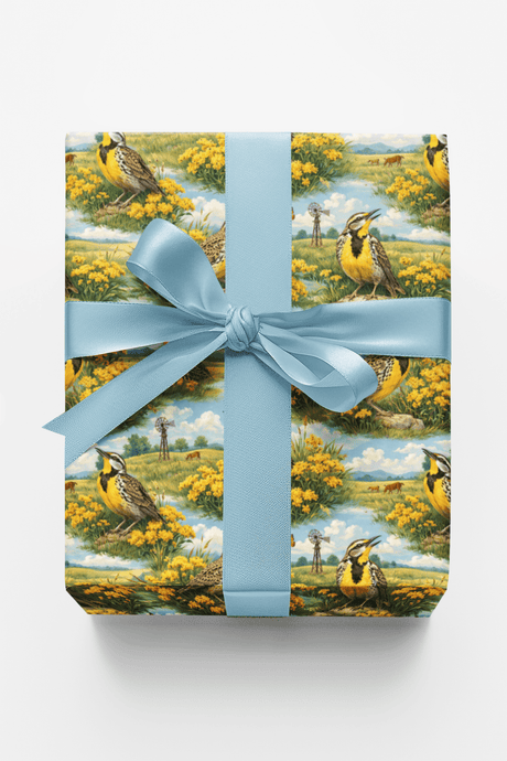 Nebraska Flora & Fauna - London Penny Gift Wrap