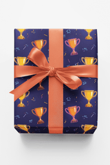 Victory Trophy Surge Glossy Wrapping Paper - London Penny Gift Wrap