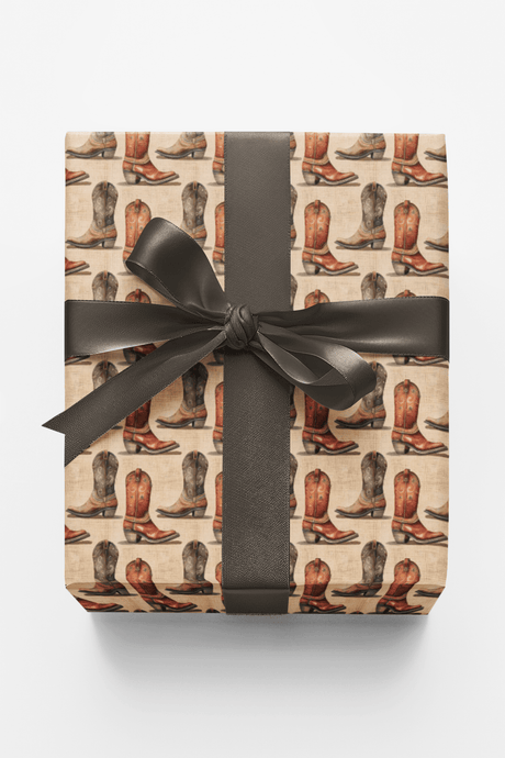 Stitched in the West - London Penny Gift Wrap