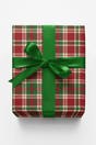 Candy Stripe Tartan - London Penny Gift Wrap