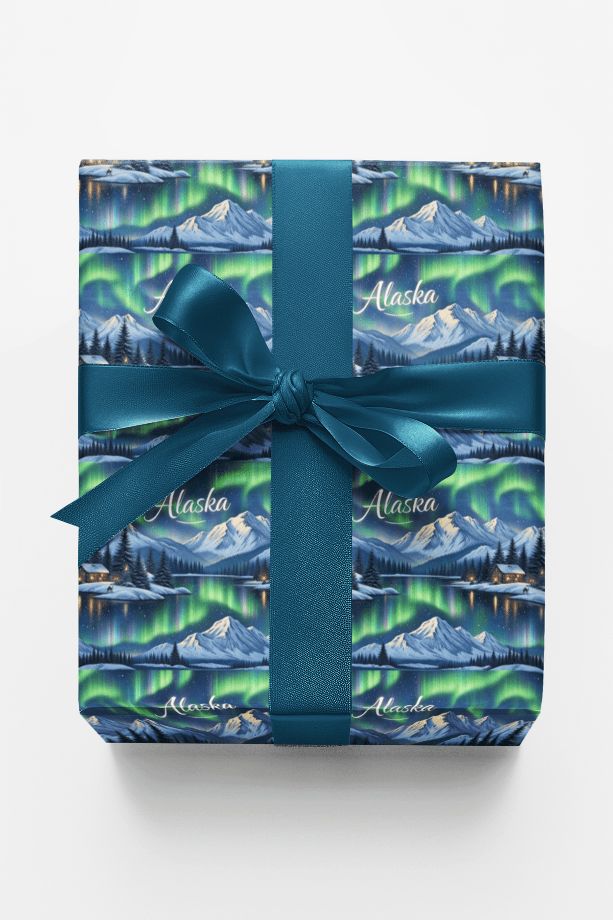 Alaska Northern Lights - London Penny Gift Wrap