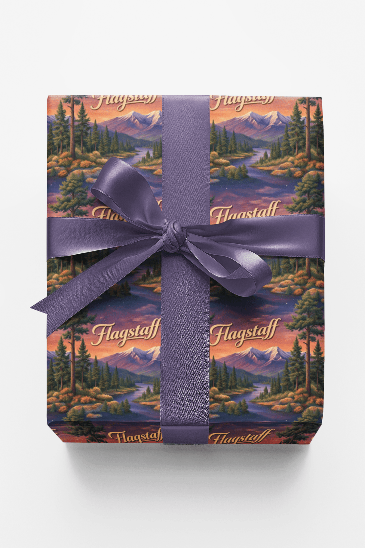 Flagstaff Pine & Peak - London Penny Gift Wrap