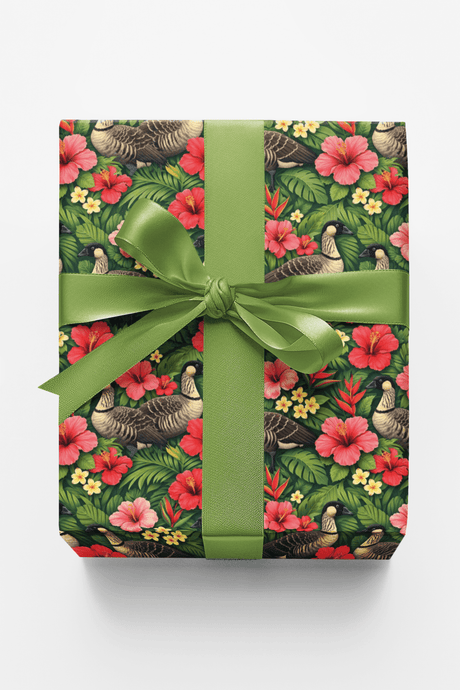 Hawaii Flora & Fauna - London Penny Gift Wrap