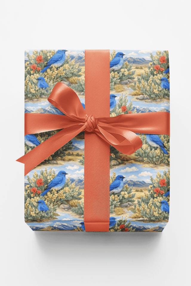 Nevada Flora & Fauna - London Penny Gift Wrap