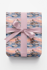 Newport Beach Harbor Glow - London Penny Gift Wrap