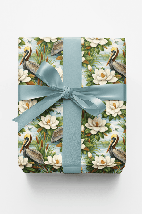 Louisiana Flora & Fauna - London Penny Gift Wrap