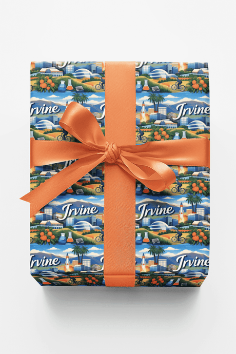 Irvine Tech Coast Twilight II - London Penny Gift Wrap
