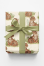 Stripes in Bloom - London Penny Gift Wrap