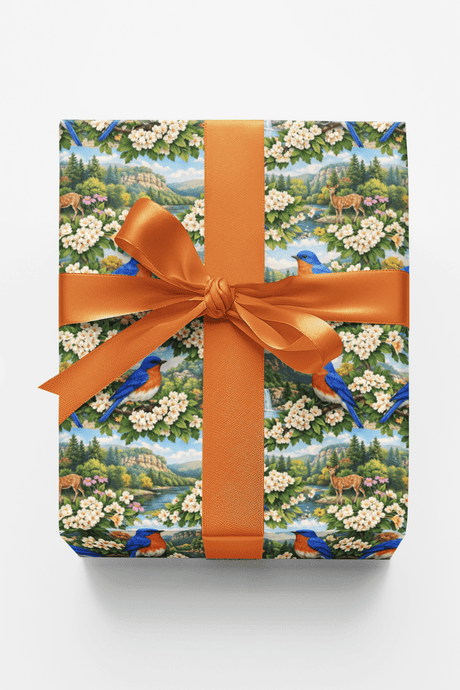 Missouri Flora & Fauna - London Penny Gift Wrap