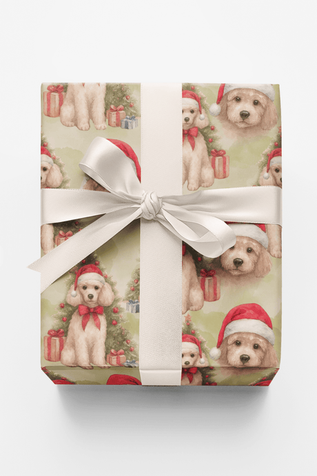 Joy Wrapped in Fur - London Penny Gift Wrap