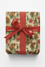 Hound in Holly - London Penny Gift Wrap