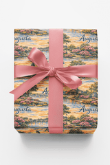 Augusta Magnolia Glow - London Penny Gift Wrap