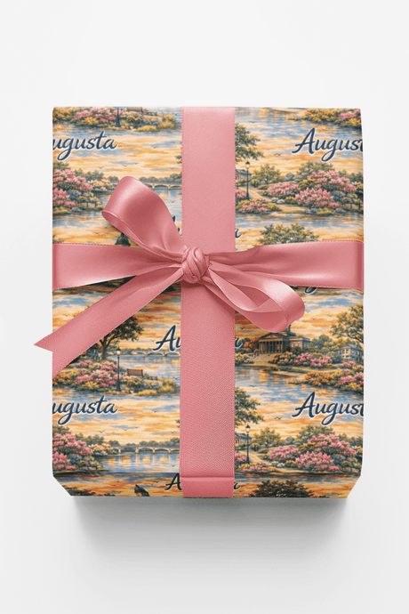 Augusta Magnolia Glow - London Penny Gift Wrap