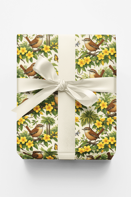 South Carolina Flora & Fauna - London Penny Gift Wrap