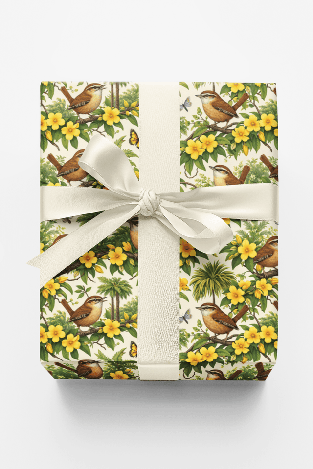 South Carolina Flora & Fauna - London Penny Gift Wrap