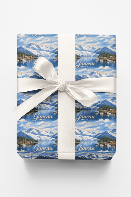 Juneau Glacier Harbor - London Penny Gift Wrap