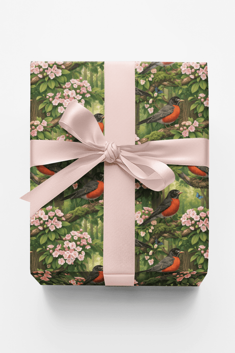 Connecticut Flora & Fauna - London Penny Gift Wrap