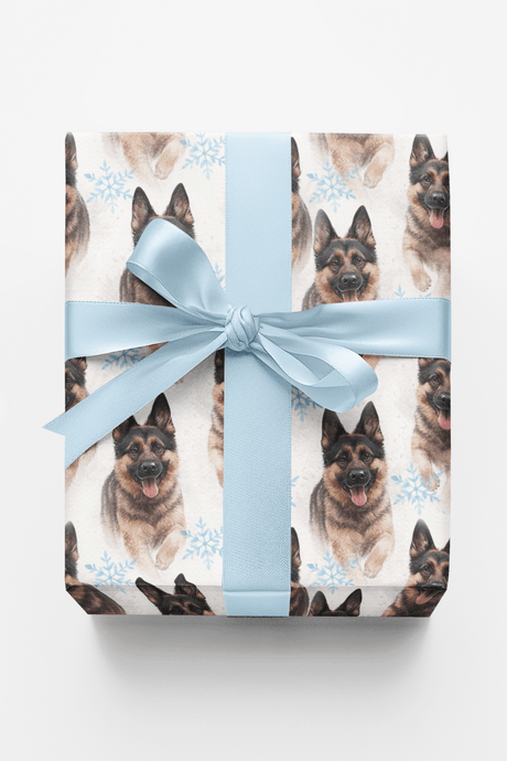 Snowflakes & Shepherds - London Penny Gift Wrap