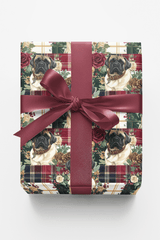Tartan & Tradition (English Mastiff) Wrapping Paper - London Penny Gift Wrap