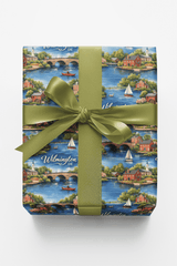 Wilmington DE River Revival - London Penny Gift Wrap