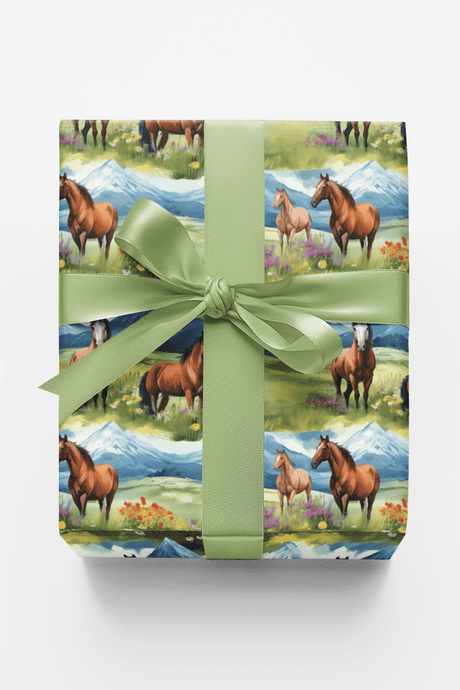 Rolling Hills Racer - London Penny Gift Wrap