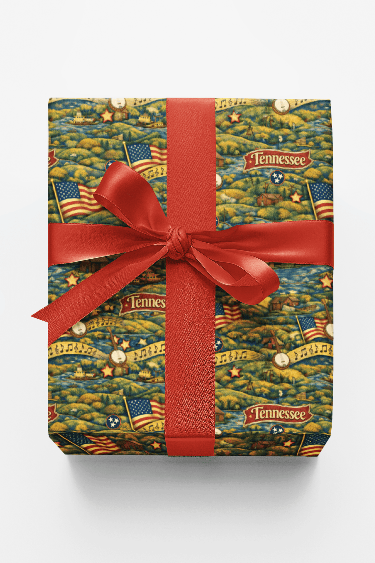 Tennessee Appalachian Harmony - London Penny Gift Wrap