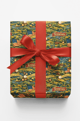 Tennessee Appalachian Harmony - London Penny Gift Wrap