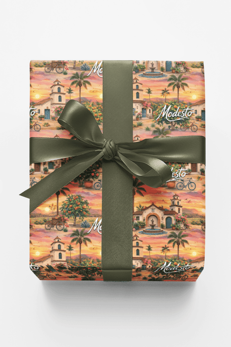Modesto Valley Harvest - London Penny Gift Wrap