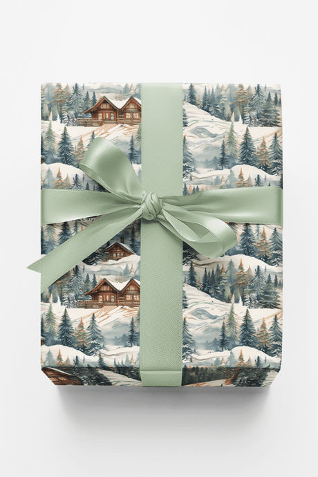 Alpine Lodge - London Penny Gift Wrap