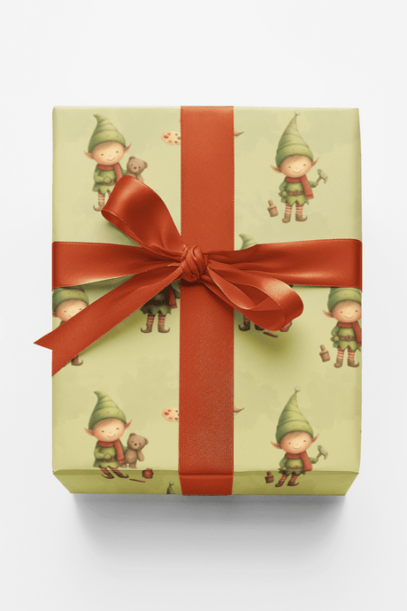 Santa's Workshop - London Penny Gift Wrap