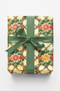 Summer Fruit Trellis Wrapping Paper - London Penny Gift Wrap