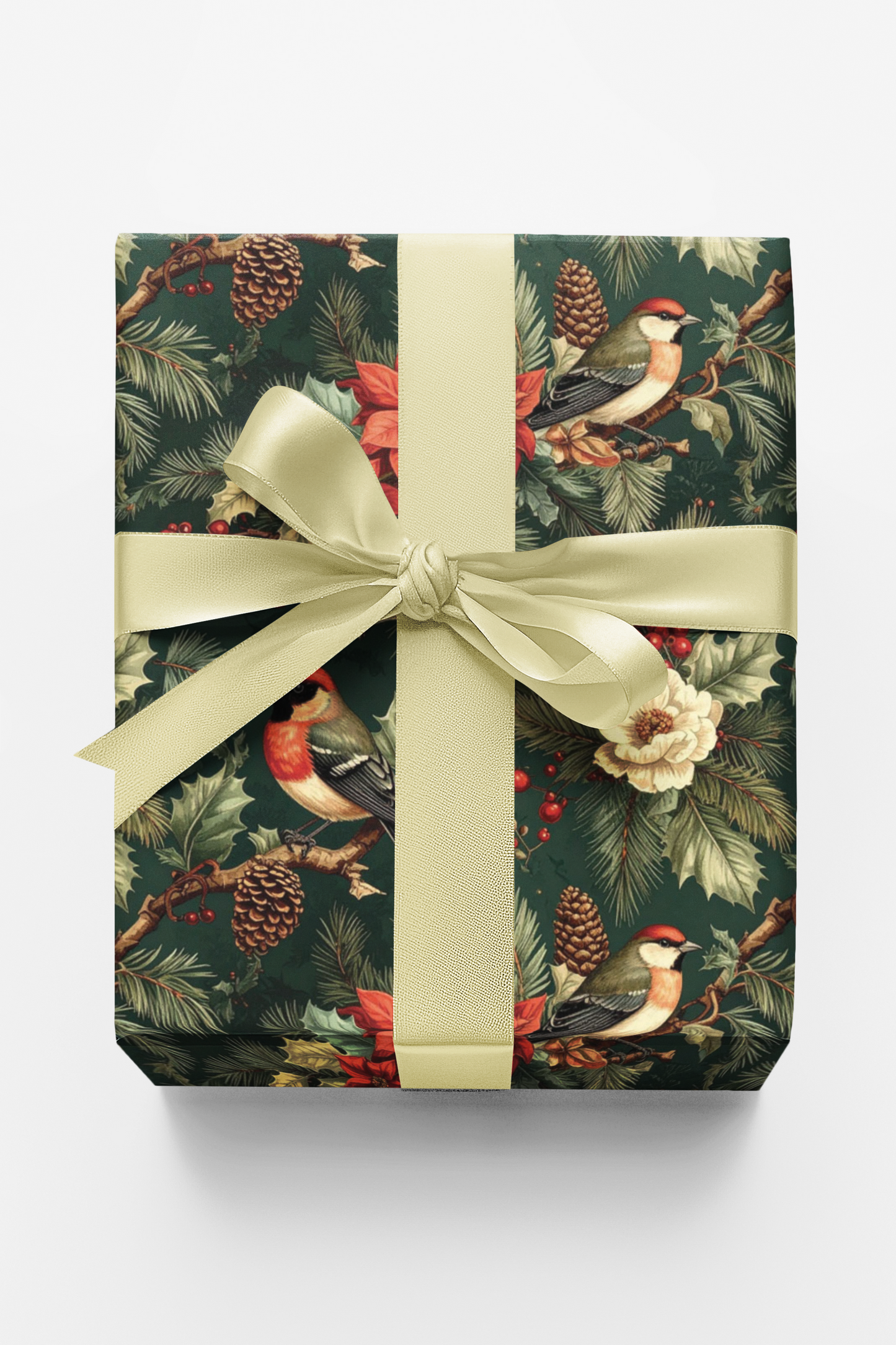 LIMITED TIME | Victorian Holiday Aviary Wrapping Paper