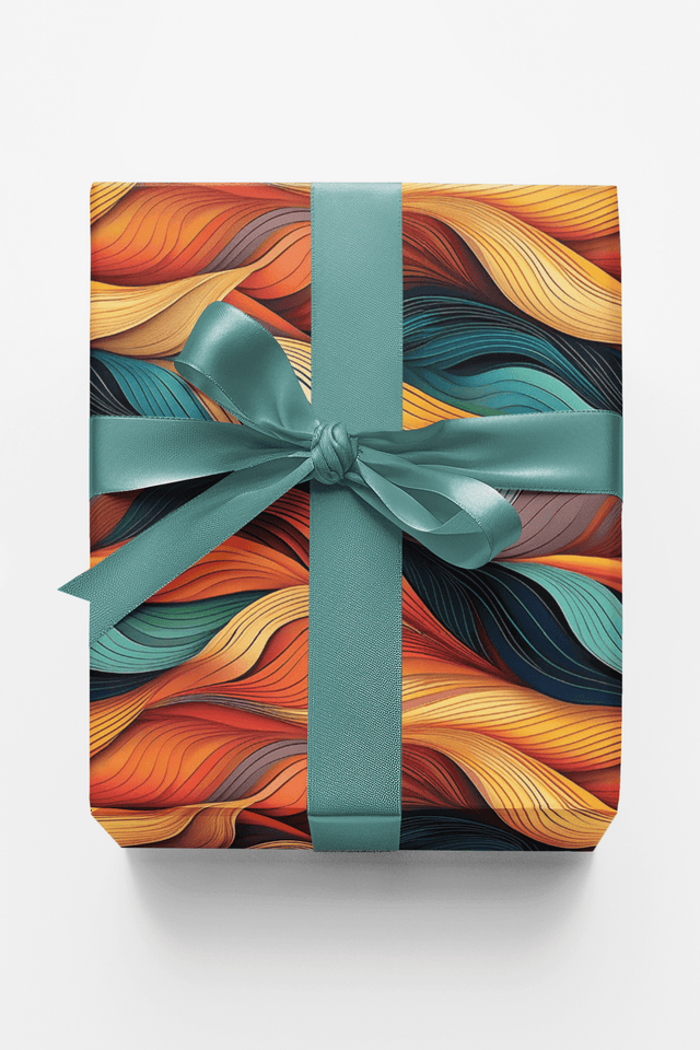 Brushstroke Bands - London Penny Gift Wrap