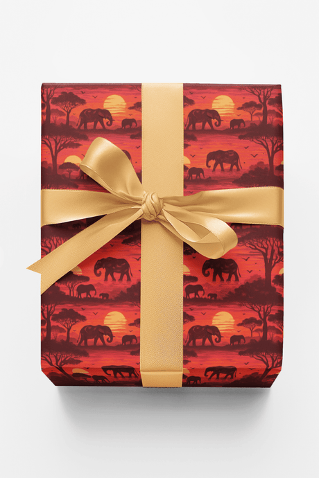 Safari Radiance - London Penny Gift Wrap