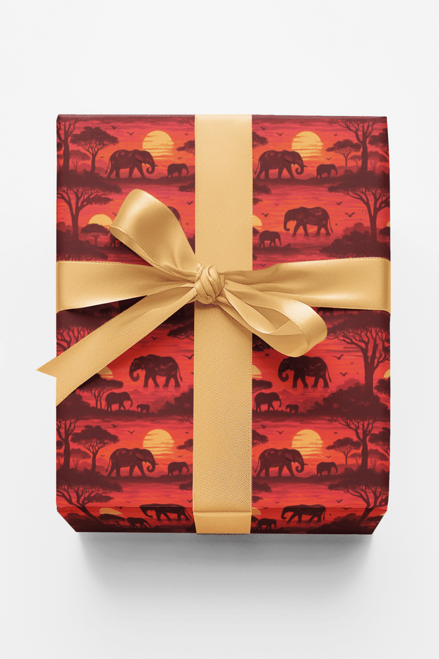 Safari Radiance - London Penny Gift Wrap
