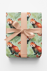 Safari Stroll: Red Panda - London Penny Gift Wrap